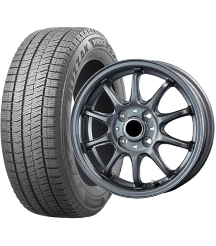 Amazon | 4本セット スタッドレスタイヤ 14インチ 185/65R14