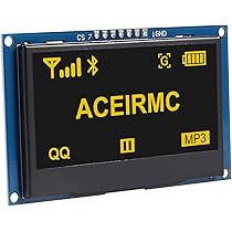 P040 WiFiスロットル 2.42インチ 128x64 OLED 仕様 Amazon.co.jp: ACEIRMC 2.4インチ 128x64 OLED LCDディスプレイ