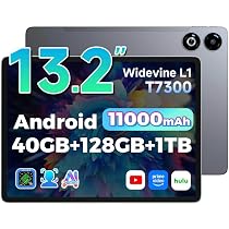 Amazon.co.jp: SVITOO Android16 タブレット 13インチ T7300オクタコア