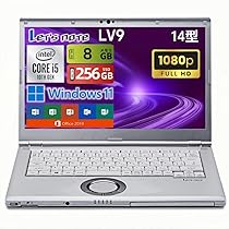 Amazon.co.jp: 【整備済み品】ノートパソコン Let`s note LV9 14インチ