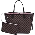 (ルイヴィトン) LOUIS VUITTON N41603 バッグ トートバッグ ポーチ付き ダミエ エベヌ ネヴァーフルMM ローズ・バレリーヌ [並行輸入品]