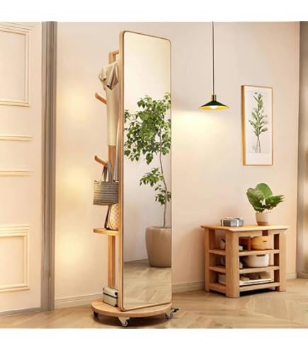 Amazon.co.jp: 市場 ミラー 姿見 収納 ハンガーラック おしゃれ anthem