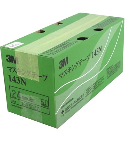 Amazon | 3M No.243J PLUS マスキングテープ 30mm×18M 40巻入