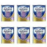 アプタミル(Aptamil) 赤ちゃんの下痢を予防する無乳糖（ラクトースフリー）粉ミルク (0〜12カ月) 大缶 900g×6個セット [並行輸入品]