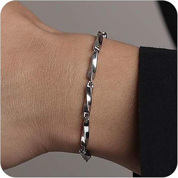 Amazon | [Binich] ビニッチ メンズ ブレスレット シルバー925 スリー