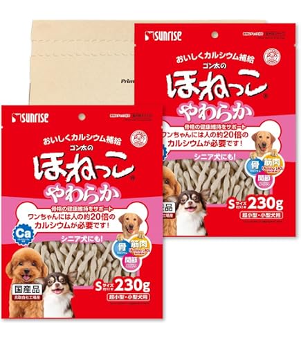 マルカン ゴン太のほねっこ Sサイズ 230g ×6袋セット PSJBOX ペット カルシウム補給 Amazon | （まとめ買い）サンライズ ゴン太のほねっこ Sサイズ 230g SSB-013 犬用 【×6】 | ゴン太 | ガム・ローハイド 通販