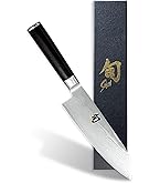Amazon｜スミカマ 霞 KASUMI ダマスカス 三徳包丁 18cm V金10号