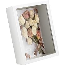 Amazon.co.jp: フォトフレーム フレーム 立体額 ドライフラワー