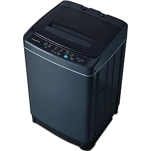 エーステージ 全自動洗濯機 5.0kg 本体幅53cm ダークグレイ/ブラック おしゃれ 風乾燥 一人暮らし 部屋干し…