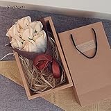 造花， ソープ フラワー お祝い 装飾 花束 石鹸 花 パーティー クリスマス 結婚 記念日 卒業 誕生日 出産 ガールフレンド ギフト 女性 母の日 かわいい SPH-067 (Champagne)