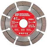 Grip-Rite GRSDB45I 4.5-Inch Industrial Segmented Diamond Blade [並行輸入品]
