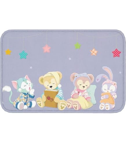 Amazon.co.jp: ダッフィー ルームマット ダッフィー シェリーメイ