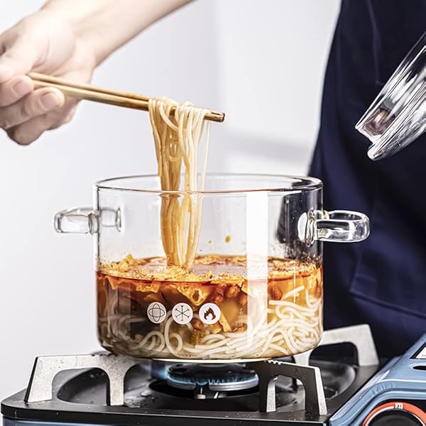 新品未使用☆イタリア製knindustrie THE KETTLEガラスの片手鍋 knIndustrie/THE KETTLE/ガラスの片手ポット（ミルクパン