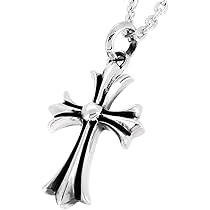Amazon | [新宿銀の蔵] リリークロス シルバー 925 ペンダント