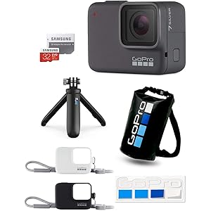 【GoPro公式限定】GoPro HERO7 Silver + Shorty +スリーブ+ランヤード(黒&白) + SD…