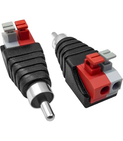 Amazon | F-Factory スピーカーケーブル ピンプラグ－先バラ 5m×2本/C