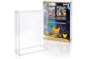 EYESRAIL Boxx Guardian ポケモンカード用 BOX ローダー UVカット 国内製造 コレクション 透明 保管ケース (MEGA 30th CELEBRATION プレミアムデッキセット エーフィ・ブラッキー, 【1個】)