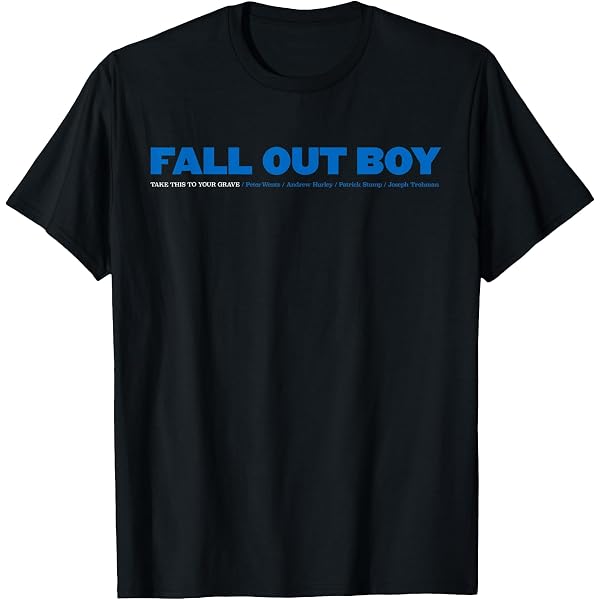 Amazon | フォール・アウト・ボーイ-スマイル・フロウン Tシャツ | T