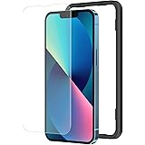 NIMASO アンチグレア iPhone13 Pro/iPhone 13 用 ガラスフィルム 液晶 保護 フィルム iPhone13Pro 対応 指紋/反射防止 高硬度9H さらさら ゲームフィルム ガイド枠付き 1枚セット NSP21H314