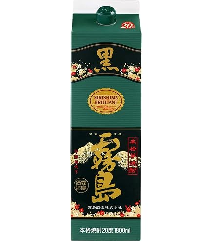 Amazon.co.jp: 霧島酒造 黒霧島25° 1.8Lパック : 食品・飲料・お酒