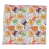 アンパンマン べビー はらまき プリント柄 リブ2枚重ね フリーサイズ (ピンク1)