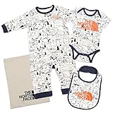 (ザ ノースフェイス)THE NORTH FACE ロンパースセット NTB11710 ベビー 01.クリッタープリント 70cm