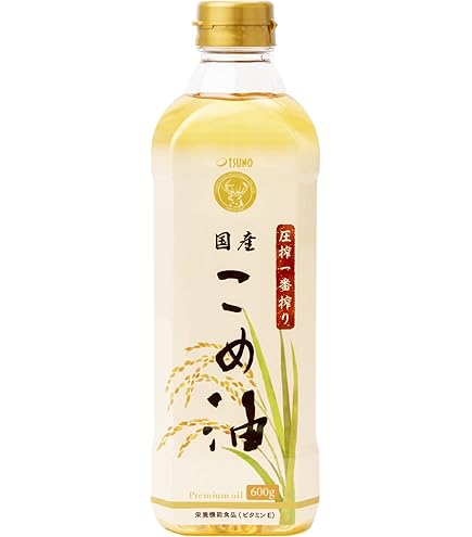 Amazon | TSUNO つの食品 こめ油 米油 1500g | TSUNO | 米ぬか油 通販