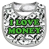 公式バカT BIB パート1 よだれかけ ファッション 15柄よりお選びください 同梱4点までメール便OK I LOVE MONEY