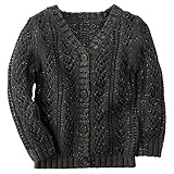 カーターズ Carter's ニット カーディガン 前開き ボタン 長袖 綿96% ルレックス4% Sparkle Cardigan 24M (83-86cm)