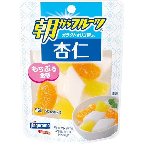 Amazon.co.jp: ぷるもっちり杏仁豆腐＆みかん 180g×10パック : 食品