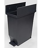 Amazon｜[ケユカ] テレビで紹介 両開きダストボックス LL 42L 黒