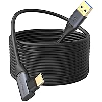 5M Link Cable Compatible with Meta Quest 2/Pro/Oculus Quest 2 Link Cable 16FT, CableCreation USB A to USB C Cable 3.1 5Gbps H