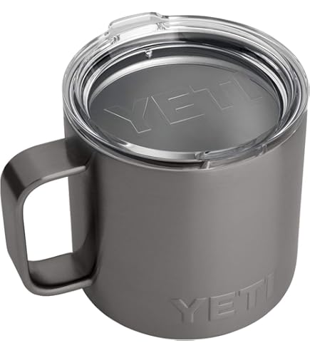 Amazon | YETI Rambler 14oz(414ml)マグ (Stainless) | YETI