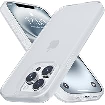 Amazon.co.jp: iPhone13 Pro Max ケース マットクリア TPU+PC 半透明