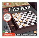 Ideal Premium Wood Cabinet Checkers [並行輸入品]