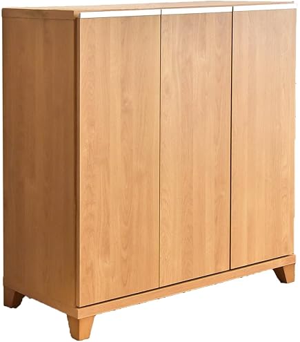 Amazon｜シューズボックス 75 100 ロータイプ 国産 大川家具 靴箱 下駄