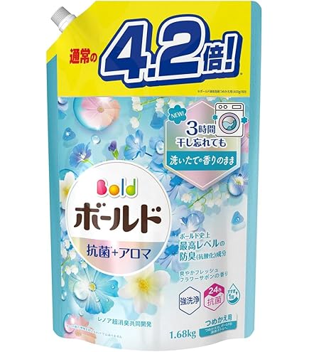 Amazon | ボールド ジェル シトラス&ヴァーベナ 詰め替え 超特大 760g