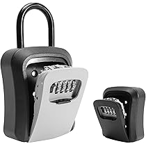 キーボックス ダイヤル式 4桁 大容量 壁掛け 防犯 盗難防止 防水 グレー Amazon.co.jp: ZHEGE キーボックス ダイヤル式 壁掛け 鍵収納