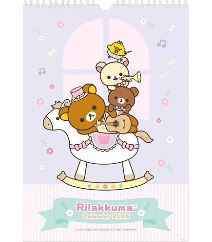 Amazon.co.jp: リラックマ・日めくり 2025年 カレンダー CL25-1117