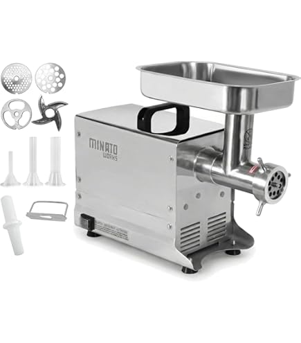 Amazon | 福農産業 電動ミンサー SG-50 【挽肉・味噌作りに 消費電力