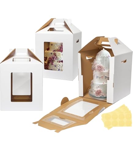 Worldity 230 PCS Cake Boards Tiering Kit, 12 Inch,10 Inch, 8 Inch - View #2