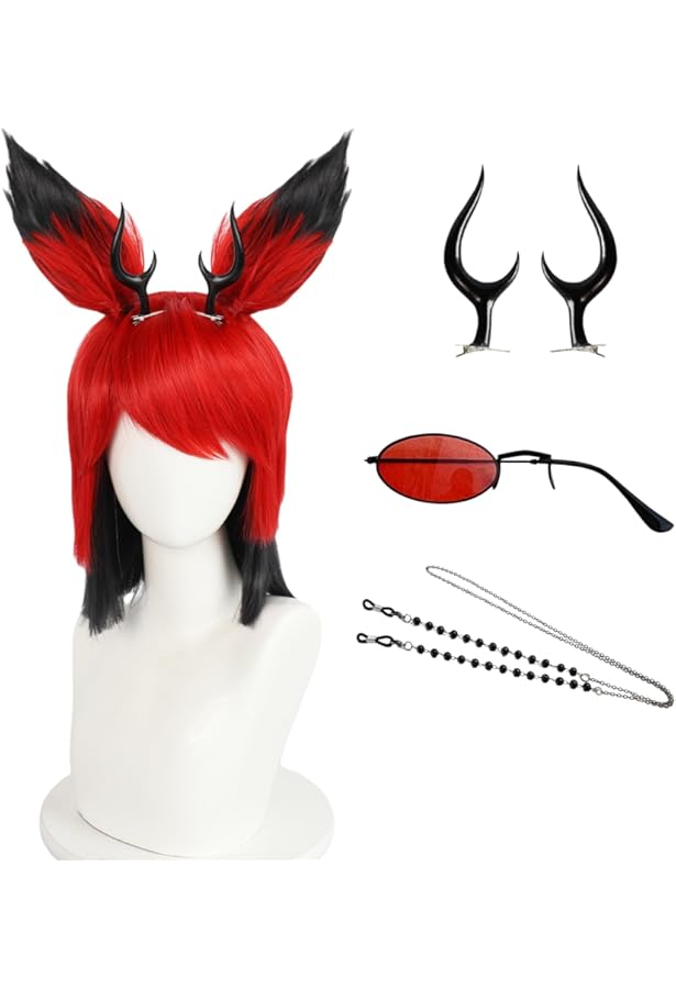 Amazon.co.jp: [AwwwCos] アラスター Alastor コスプレ衣装 ハズビン