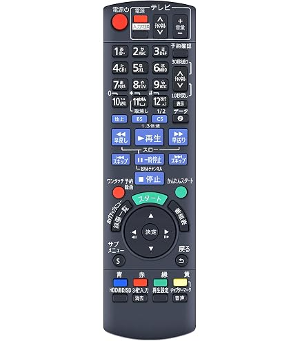 Amazon.co.jp: Panasonic ブルーレイディスクレコーダー用リモコン