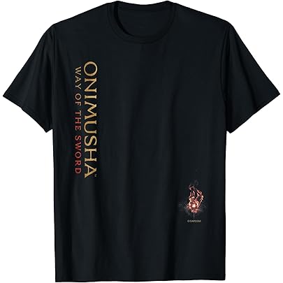 Amazon | 鬼武者 Way of the Sword ロゴ（A） Tシャツ | Tシャツ