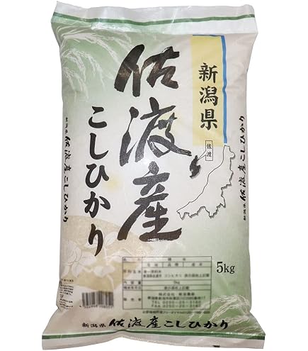 Amazon.co.jp: 新潟ケンベイ 【精米】佐渡産コシヒカリ 新潟米物語 5kg