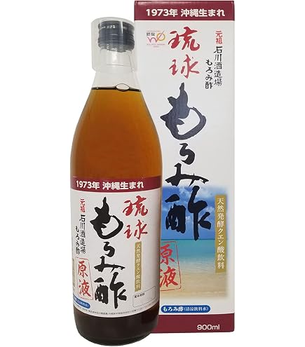 Amazon.co.jp: 琉球 もろみ酢 黒糖入り 元祖 琉球 もろみ酢 原液 飲み