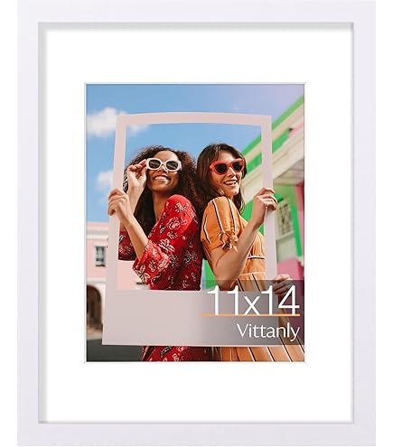 Amazon.co.jp: 額縁 11x14インチ(28x 35.5 cm)写真フォトフレーム 6切