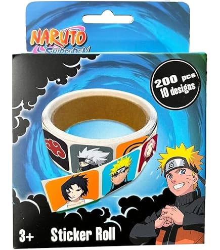 Amazon.co.jp: NARUTO - ナルト - 疾風伝 - ミニステッカーセット（16