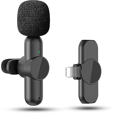 大特価❤️ワイヤレスマイク クリップマイク 無線マイク YouTube 小型 楽天市場】進化版 コンデンサーマイLightningマイク 外付け