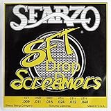 SFARZO ドロップDチューニング用ギター弦 .009-.048 SFT Screamers Electric Guitar Strings 3140DD スファーゾ エスエフティスクリーマー エレクトリックギターストリングス ライトゲージ ヘヴィボトム 国内正規品